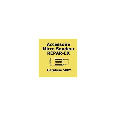 Catalyse 500° Repar‑ex – Embout de rechange air chaud pour mini chalumeau LK20