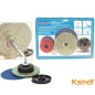 Plateaux de ponçage flexible et d'affutage Flexoplan diamètre 125mm et 75mm Kaindl Plateaux de ponçage flexible et d'affutage Flexoplan diamètre 125mm et 75mm Kaindl