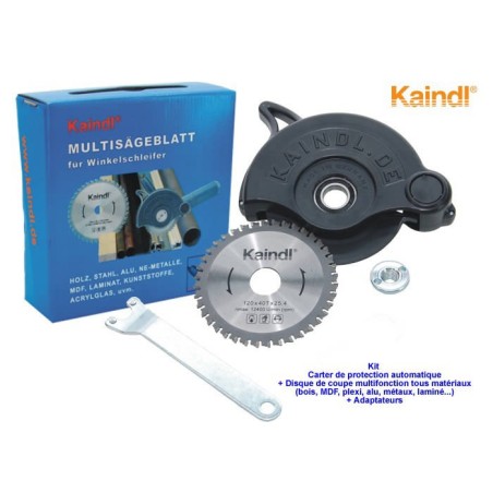 Nouveau Carter de protection automatique KAINDL + Disque de coupe Multifonction