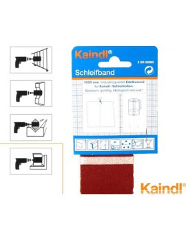 BANDES ABRASIVES POUR ROULETTES DE PONCAGE KAINDL GROS GRAINS