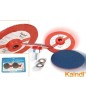 Lot de 7 meules souples Kaindl SIO 4 + Axe M14 – Pour meuleuse et perceuse Lot de 7 meules souples Kaindl SIO 4 + Axe M14 – Pour meuleuse et perceuse