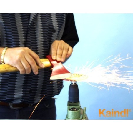 Lot de 7 meules souples Kaindl SIO 4 + Axe M14 – Pour meuleuse et perceuse