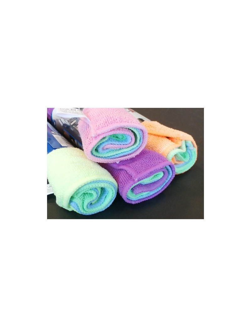 SET DE 3 CHIFFONS MICROFIBRES 30 X 30 SET DE 3 CHIFFONS MICROFIBRES 30 X 30