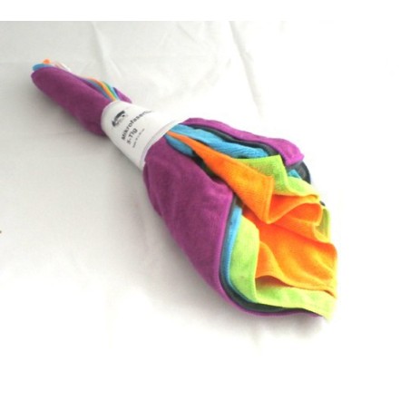 Lot de 5 chiffons microfibres 40 x 30 cm
