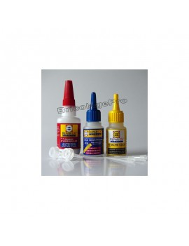 Lot de colle Repar-ex 1 flacon de 10 g de colle 1 additif d'assemblage de 15g 1 détache colle de 10 ml