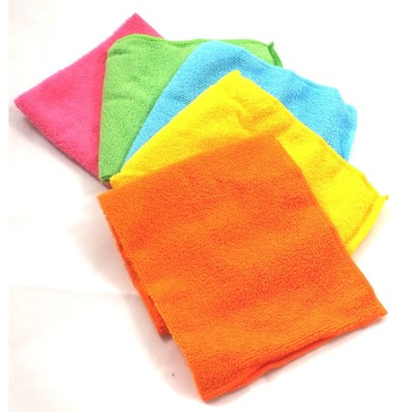 Lot de 10 chiffons en microfibre de 30 cm x 30 cm