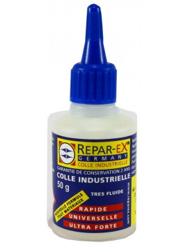 Colle reparex en flacon professionnel de 50 grammes