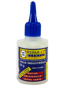 Colle reparex en flacon professionnel de 50 grammes