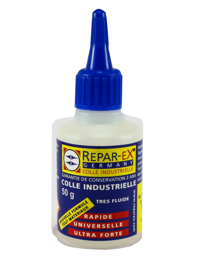 Colle reparex en flacon professionnel de 50 grammes