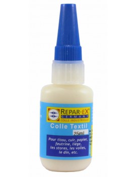 Colle Repar-ex tissu en flacon de 25 ml