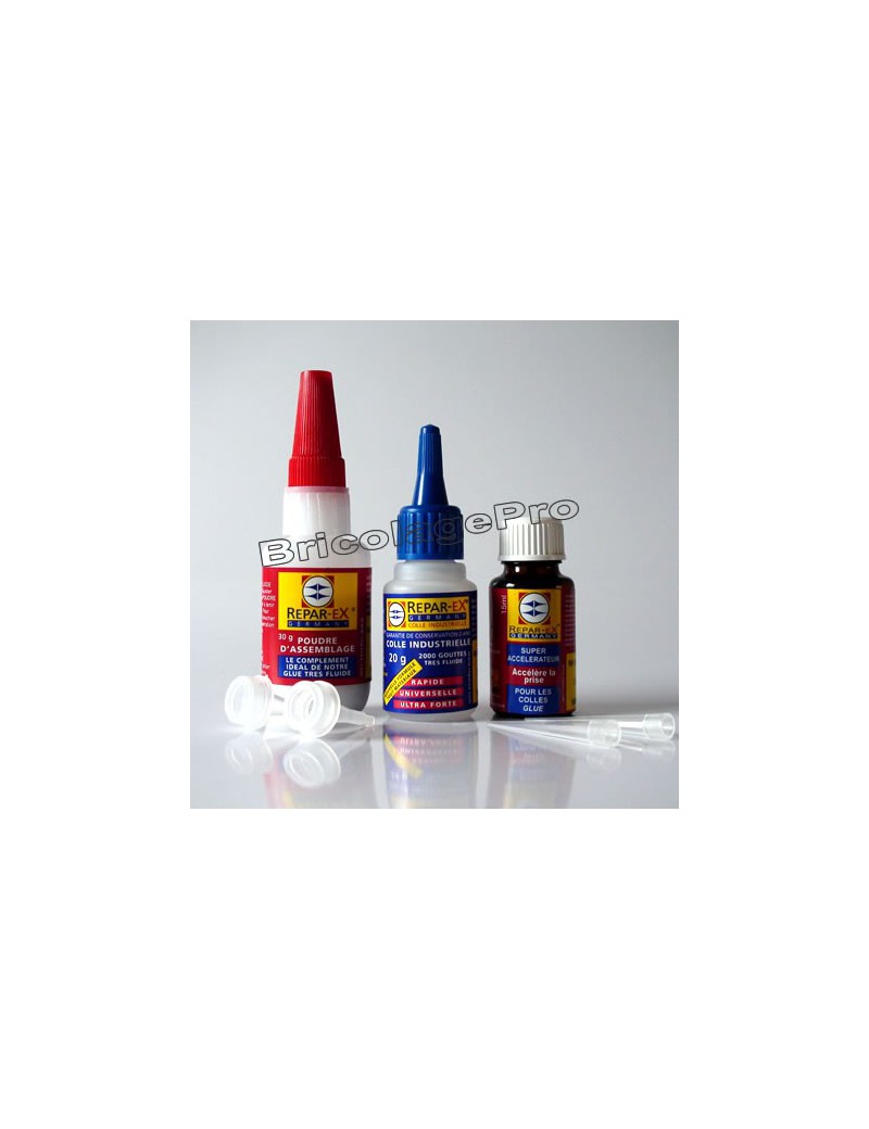 Activateur d'assemblage colle de 20g additif de 15ml Reparex Activateur d'assemblage colle de 20g additif de 15ml Reparex