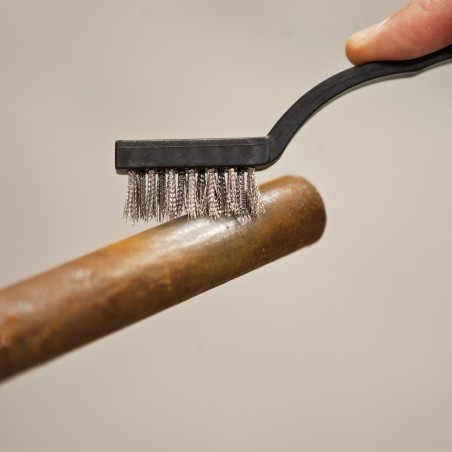HANDY TOOLS – Jeu de 3 brosses nylon / laiton / acier inox