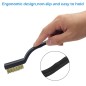 HANDY TOOLS – Jeu de 3 brosses nylon / laiton / acier inox HANDY TOOLS – Jeu de 3 brosses nylon / laiton / acier inox