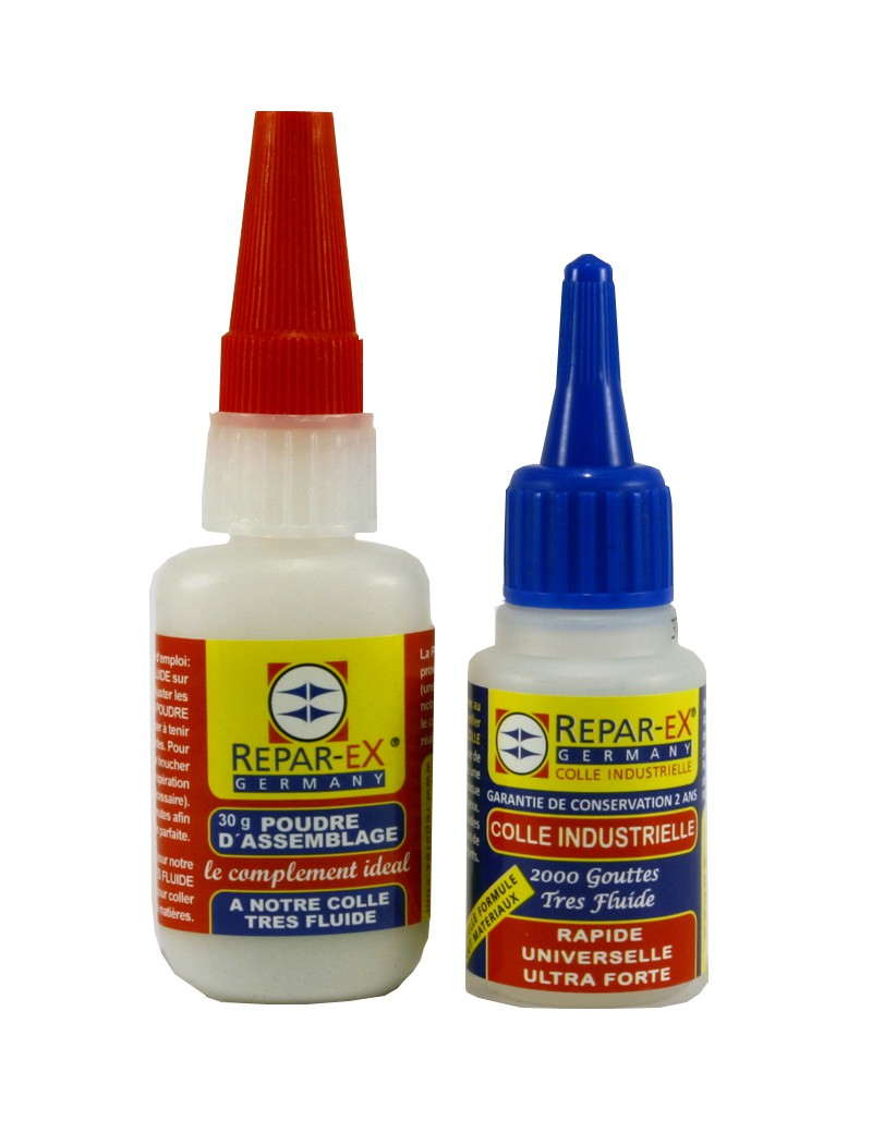 Lot de colle repar-ex une colle reparex un flacon additif d'assemblage repar ex Lot de colle repar-ex une colle reparex un flacon additif d'assemblage repar ex