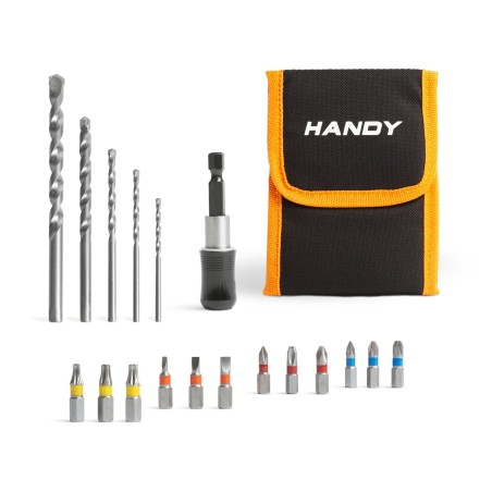 HANDY – Pochette forets & embouts (18 pièces)