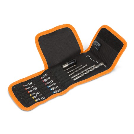 HANDY – Pochette forets & embouts (18 pièces)