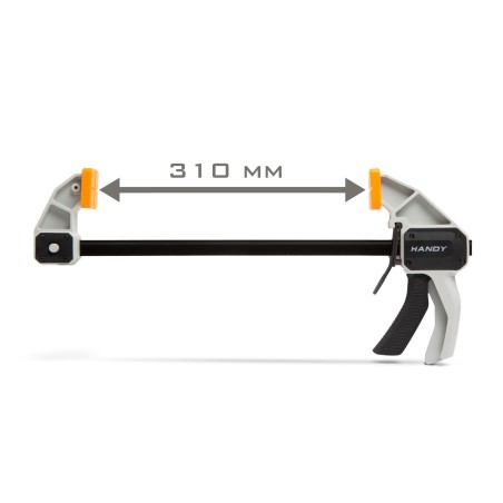 HANDY- Serre-joint à une main en acier trempé 310 mm