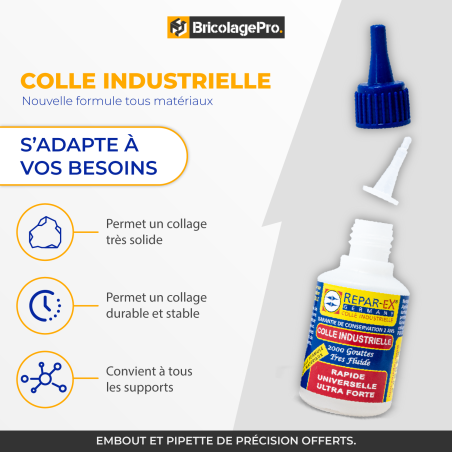 Colle Forte Repar-ex – Colle Professionnelle Multi‑Matériaux