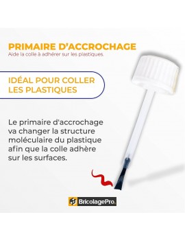 Reparex colle primaire colle forte pour plastique