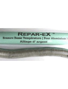 Brasure aluminium a base d'argent Reparex de 20 g