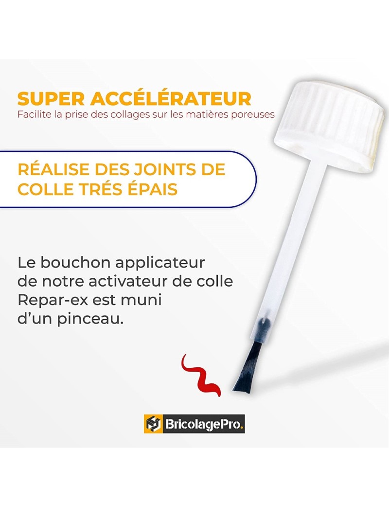 Repar-ex Set Riparazione: Colla Ultra Forte, Additivo Di Assemblaggio E Solvente - Ripara Tutto!
