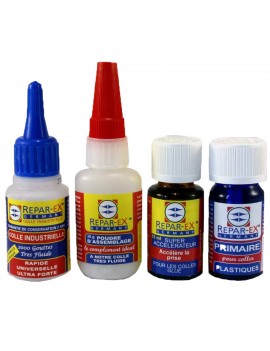 Colle Repar-ex, Colle pour plastique