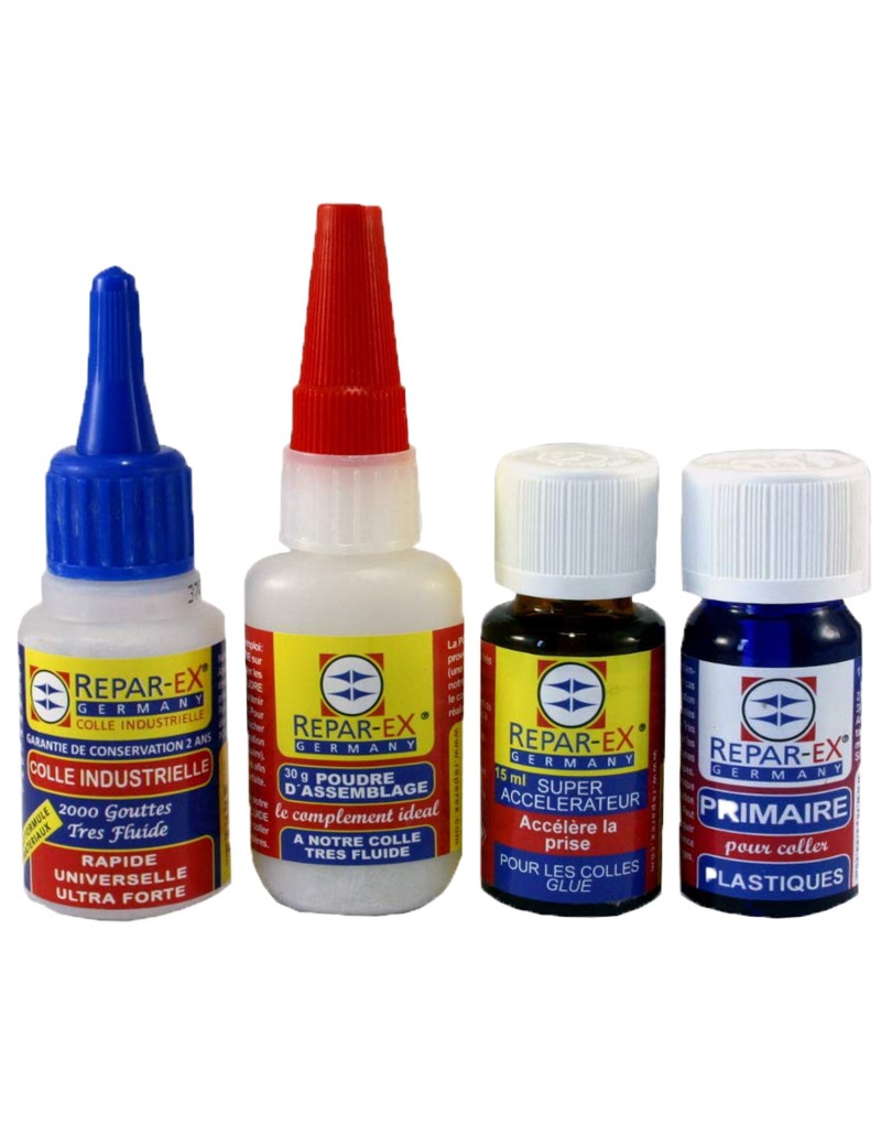 Colle Repar-ex, Colle pour plastique