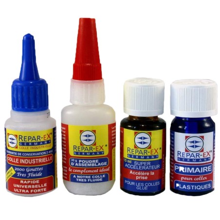Colle Repar-ex, Colle pour plastique