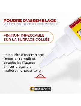 Poudre d'assemblage, additif d'assemblage