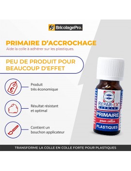Colle repar-ex pour le plastique